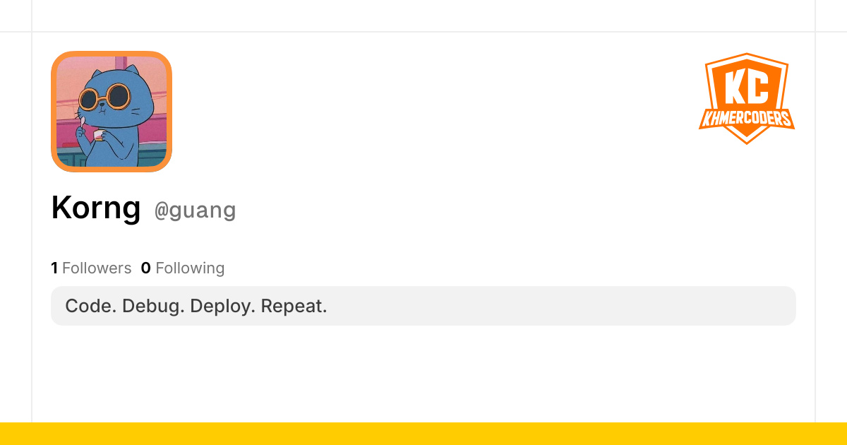 Khmer Coders - Cambodia's Largest Coding Community